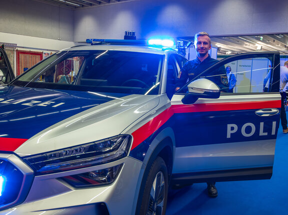 Tiroler Polizei auf der Innsbrucker Herbstmesse | © Congress Messe Innsbruck