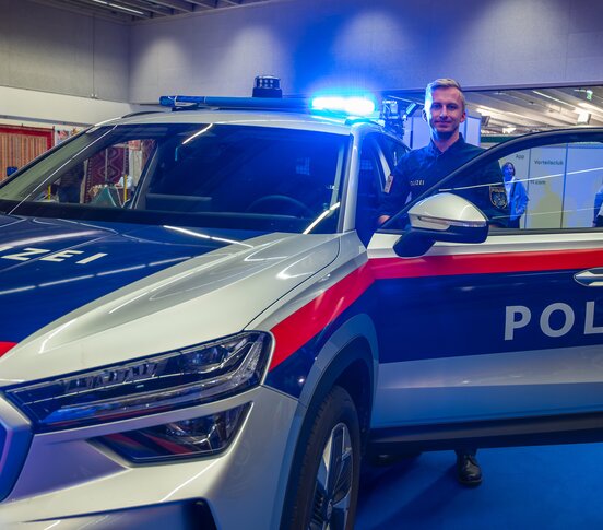 Tiroler Polizei auf der Innsbrucker Herbstmesse | © Congress Messe Innsbruck Tiroler Polizei auf der Innsbrucker Herbstmesse | © Congress Messe Innsbruck