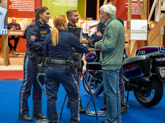 Tiroler Polizei auf der Innsbrucker Herbstmesse | © Congress Messe Innsbruck