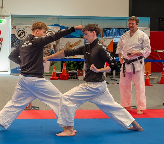 Vorführung Kampfsport auf der Innsbrucker Herbstmesse | © Congress Messe Innsbruck Vorführung Kampfsport auf der Innsbrucker Herbstmesse | © Congress Messe Innsbruck