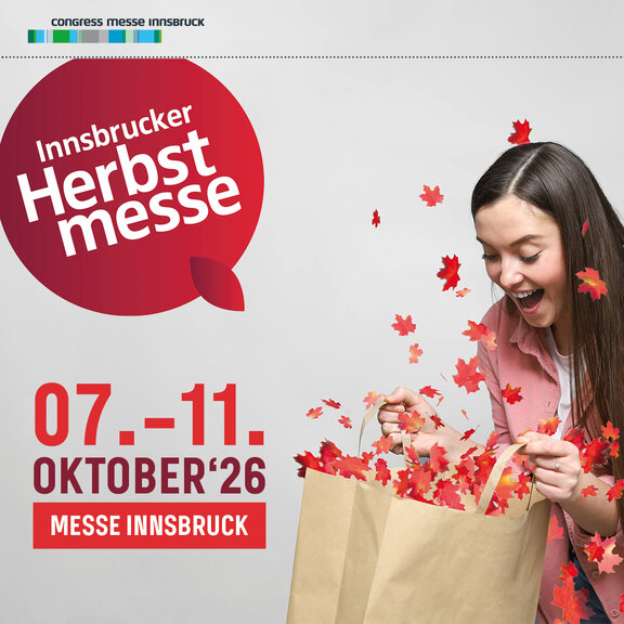 Innsbrucker Herbstmesse 2026 - Banner 1200x1200 | © Congress Messe Innsbruck