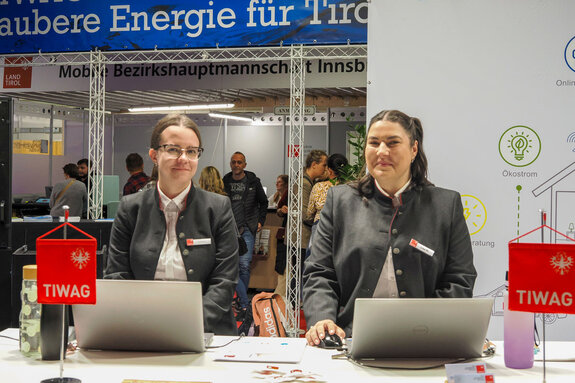 Servicestelle der TIWAG auf der Herbstmesse | © Congress Messe Innsbruck Servicestelle der TIWAG auf der Herbstmesse | © Congress Messe Innsbruck