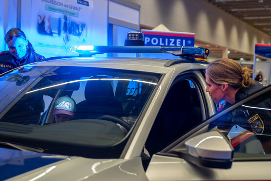Polizei auf der Innsbrucker Herbstmesse | © Congress Messe Innsbruck Polizei auf der Innsbrucker Herbstmesse | © Congress Messe Innsbruck